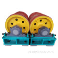 Transportband trommel rubber achterblijvende rolgordelpoelie